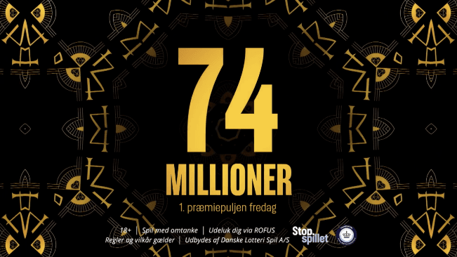 Danske Spil Eurojackpot advertisement version