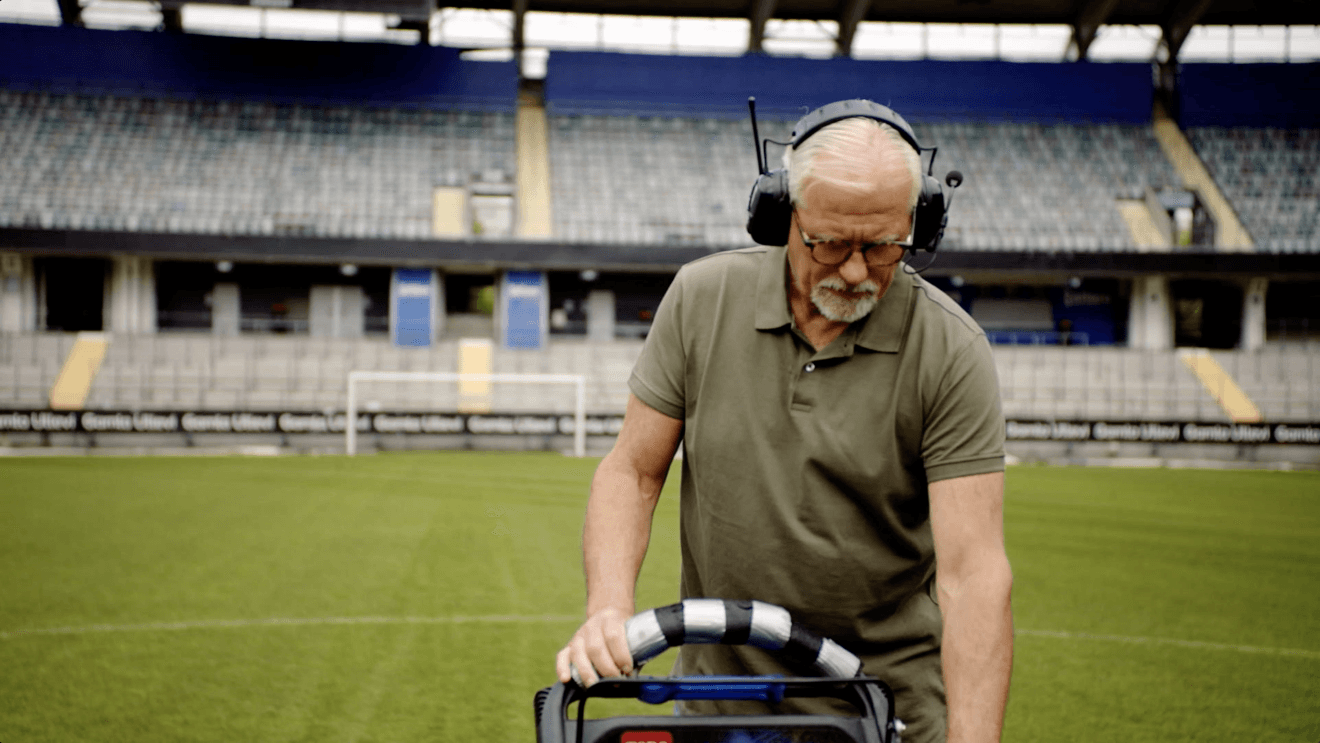 Unibet case study - a man on a soccer field