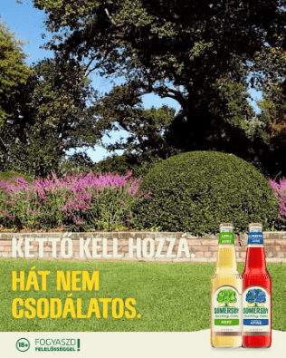 Somersby social media asset - Hungarian version